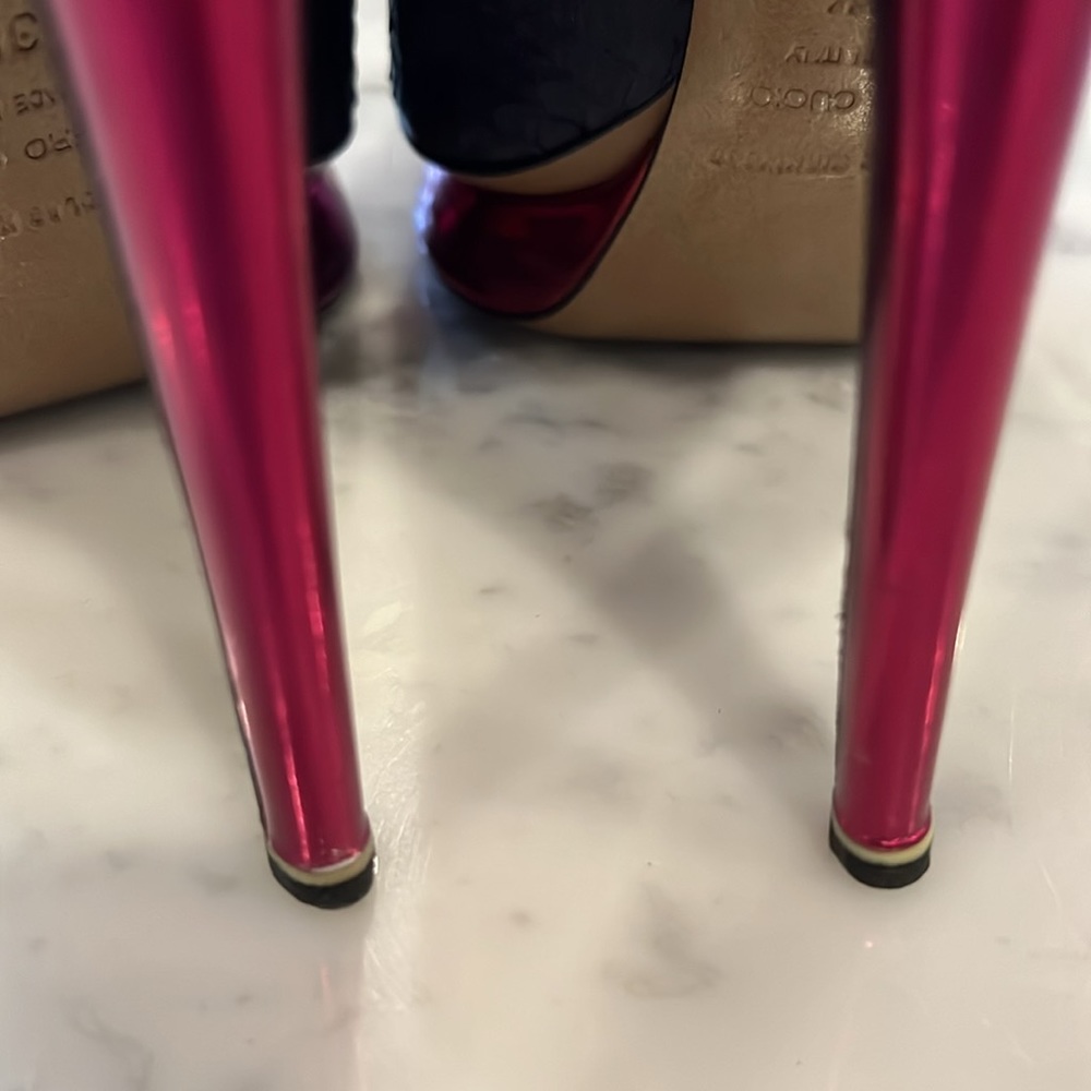 Nicholas Kirkwood Python Platform Slingback Pump - image 6